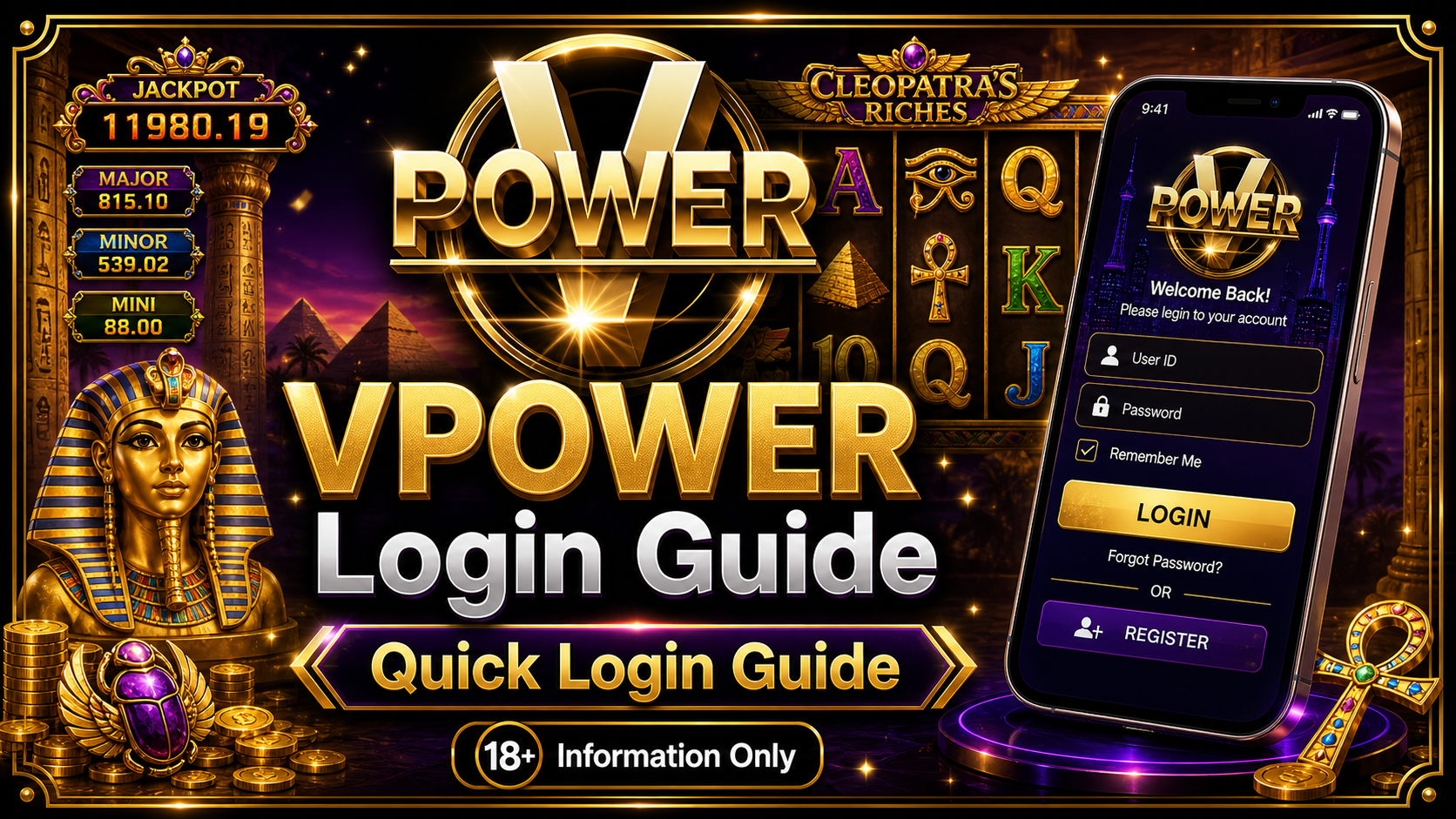 VPOWER Login Guide