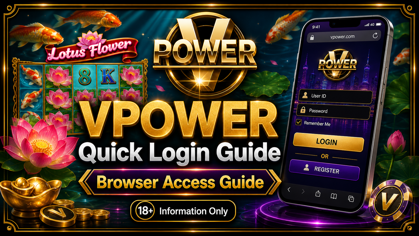 VPOWER Quick Login Guide