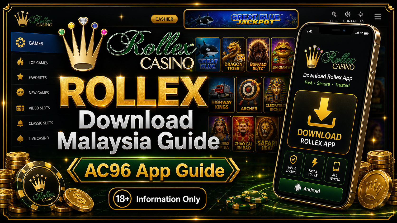 ROLLEX Android APK Download Guide Malaysia