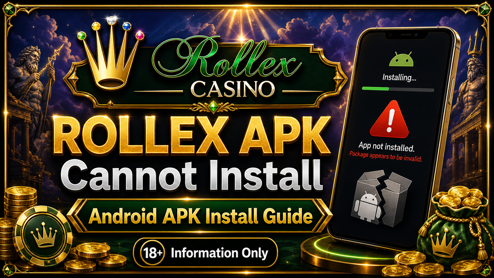 ROLLEX APK Cannot Install